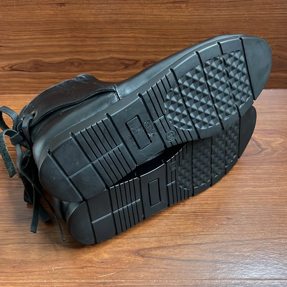 Ethem Black Ankle Boots - Picture 4 of 5